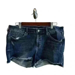 Dear John Ava Mid-Rise Cuffed denim shorts size 31